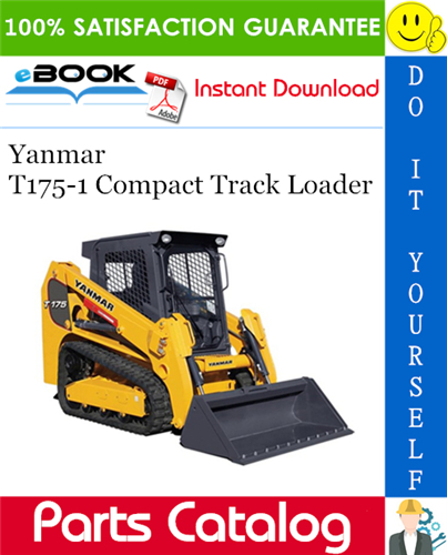 Yanmar T175-1 Compact Track Loader Parts Catalog Manual