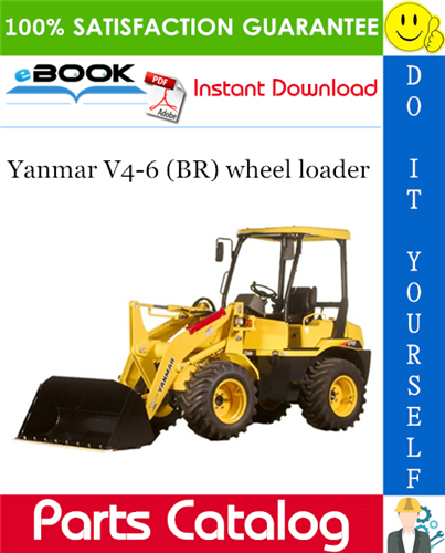 Yanmar V4-6 (BR) wheel loader Parts Catalog Manual