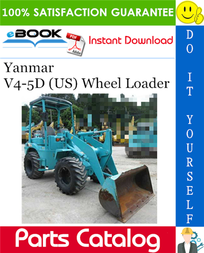 Yanmar V4-5D (US) Wheel Loader Parts Catalog Manual (for U.S.A.)
