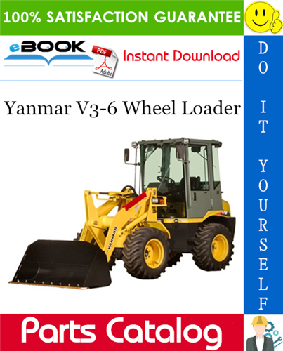 Yanmar V3-6 Wheel Loader Parts Catalog Manual (for U.S.A., Australia, New Zealand)