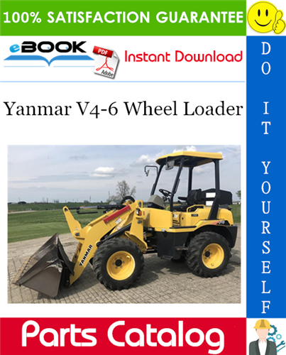 Yanmar V4-6 Wheel Loader Parts Catalog Manual (for U.S.A., Australia, New Zealand)