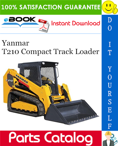 Yanmar T210 Compact Track Loader Parts Catalog Manual