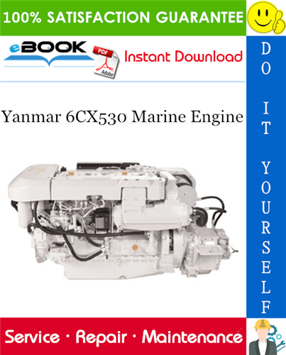 Yanmar 6CX530 Marine Engine Service Repair Manual