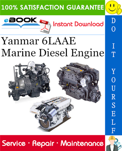 Yanmar 6LAAE Marine Diesel Engine Service Repair Manual