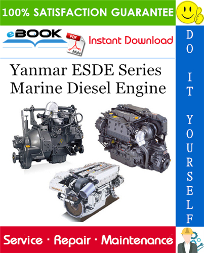 Yanmar ESDE Series Marine Diesel Engine Service Repair Manual