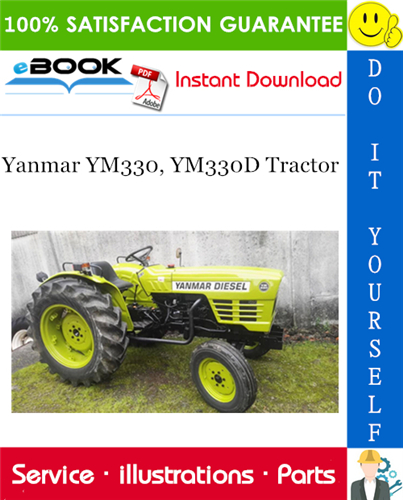 Yanmar YM330, YM330D Tractor Parts Manual