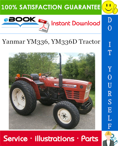Yanmar YM336, YM336D Tractor Parts Manual