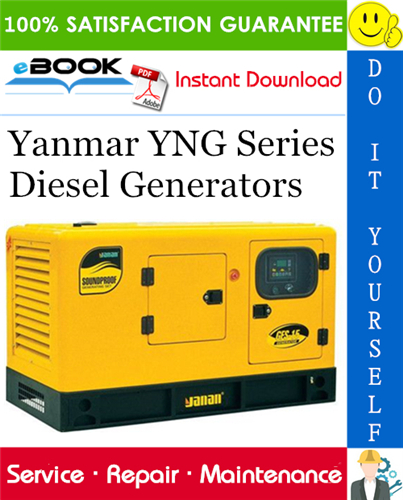 Yanmar YNG Series Diesel Generators Service Repair Manual
