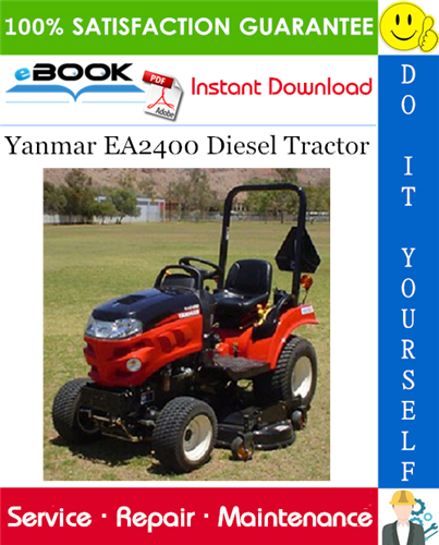 Yanmar EA2400 Diesel Tractor Service Repair Manual