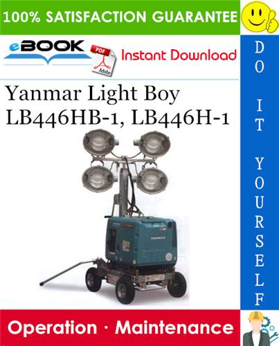 Yanmar Light Boy LB446HB-1, LB446H-1 Operation & Maintenance Manual