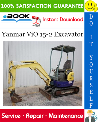 Yanmar ViO 15-2 Excavator Service Repair Manual