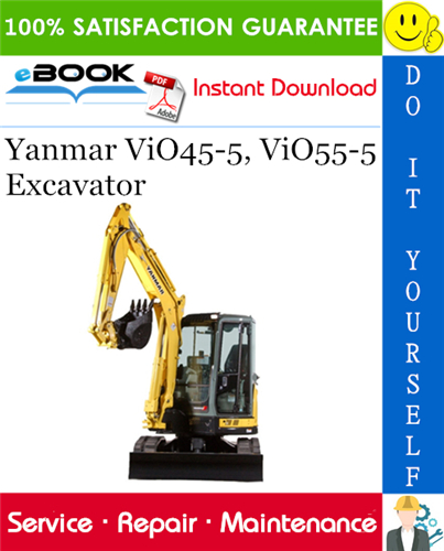Yanmar ViO45-5, ViO55-5 Excavator Service Repair Manual