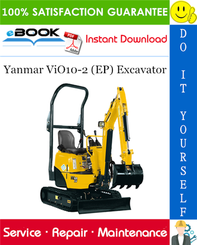 Yanmar ViO10-2 (EP) Excavator Service Repair Manual