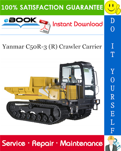 Yanmar C50R-3 (R) Crawler Carrier Service Repair Manual