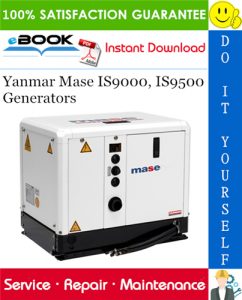 Yanmar Mase IS9000, IS9500 Generators Service Repair Manual