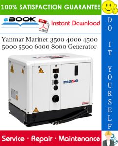 Yanmar Mariner 3500 4000 4500 5000 5500 6000 8000 Generator Service Repair Manual