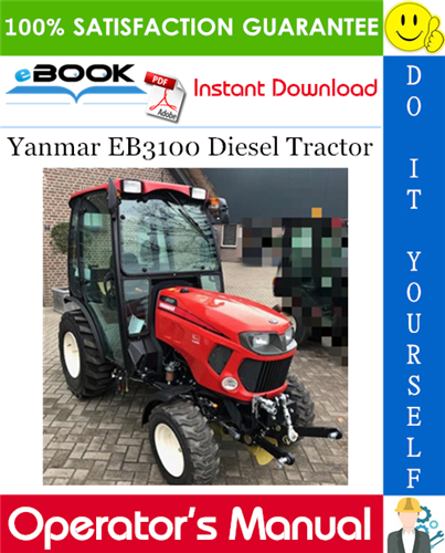 Yanmar EB3100 Diesel Tractor Operator's Manual