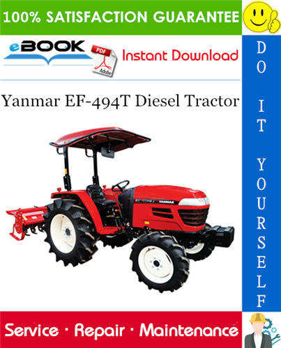 Yanmar EF-494T Diesel Tractor Service Repair Manual