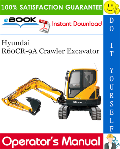 Hyundai R60CR-9A Crawler Excavator Operator's Manual