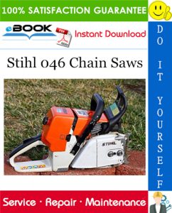 Stihl 046 Chain Saws Service Repair Manual