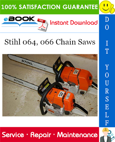 Stihl 064, 066 Chain Saws Service Repair Manual