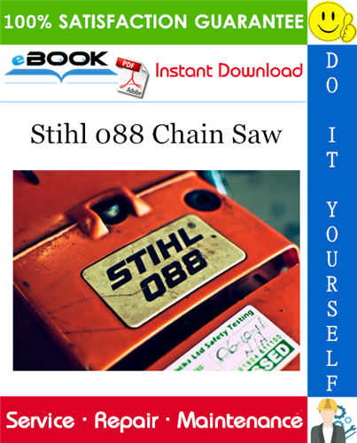 Stihl 088 Chain Saw Service Repair Manual