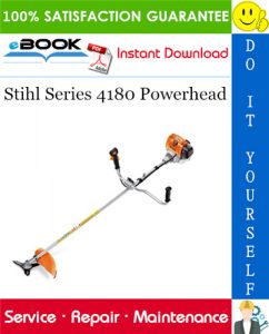 Stihl Series 4180 Powerhead Service Repair Manual