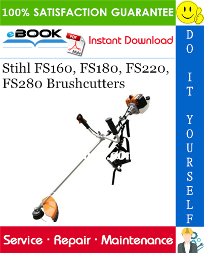 Stihl FS160, FS180, FS220, FS280 Brushcutters Service Repair Manual