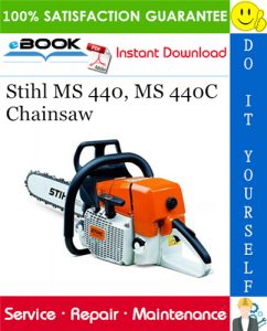 Stihl MS 440, MS 440C Chainsaw Service Repair Manual