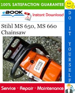 Stihl MS 650, MS 660 Chainsaw Service Repair Manual