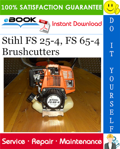 Stihl FS 25-4, FS 65-4 Brushcutters Service Repair Manual