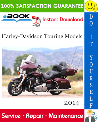 2014 Harley-Davidson Touring Models Motorcycle Service Repair Manual