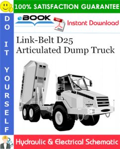 Link-Belt D25 Articulated Dump Truck Hydraulic & Electrical Schematic