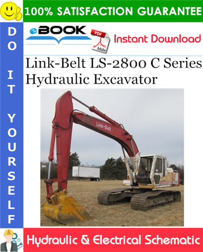 Link-Belt LS-2800 C Series Hydraulic Excavator Hydraulic & Electrical Schematic