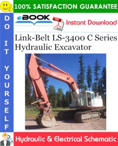 Link-Belt LS-3400 C Series Hydraulic Excavator Hydraulic & Electrical Schematic