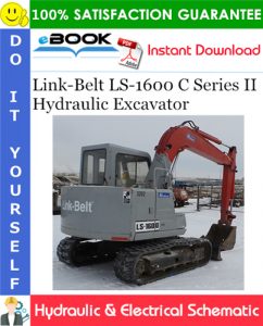 Link-Belt LS-1600 C Series II Hydraulic Excavator Hydraulic & Electrical Schematic