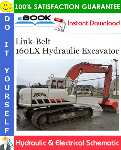 Link-Belt 160LX Hydraulic Excavator Hydraulic & Electrical Schematic