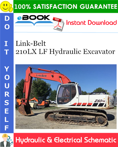 Link-Belt 210LX LF Hydraulic Excavator Hydraulic & Electrical Schematic