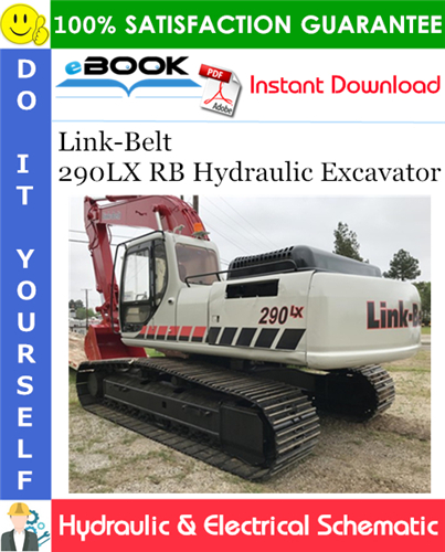 Link-Belt 290LX RB Hydraulic Excavator Hydraulic & Electrical Schematic