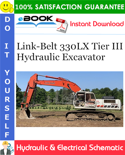 Link-Belt 330LX Tier III Hydraulic Excavator Hydraulic & Electrical Schematic
