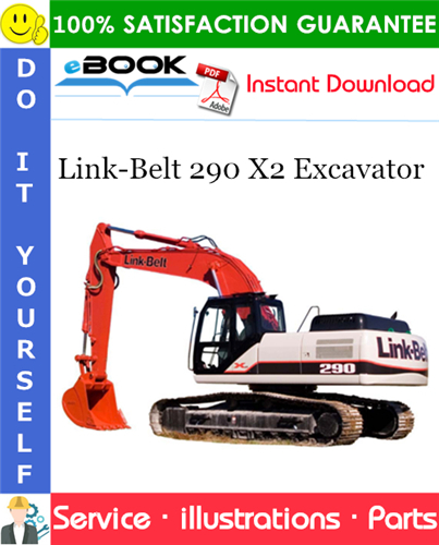 Link-Belt 290 X2 Excavator Parts Manual