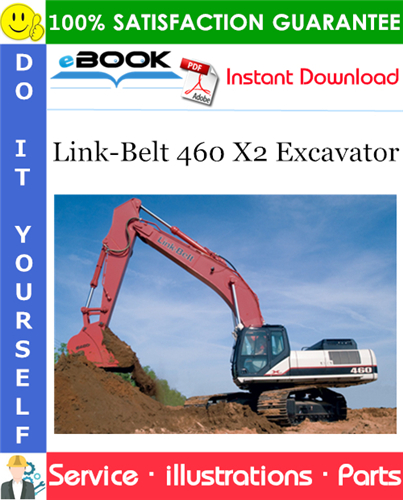 Link-Belt 460 X2 Excavator Parts Manual