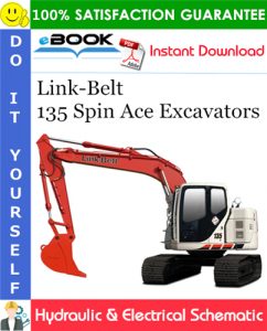 Link-Belt 135 Spin Ace Excavators Hydraulic & Electrical Schematic