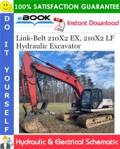 Link-Belt 210X2 EX, 210X2 LF Hydraulic Excavator Hydraulic & Electrical Schematic