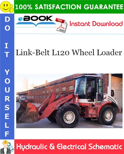 Link-Belt L120 Wheel Loader Hydraulic & Electrical Schematic