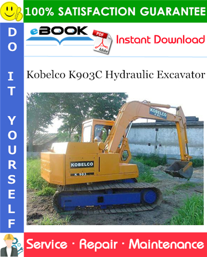 Kobelco K903C Hydraulic Excavator Service Repair Manual