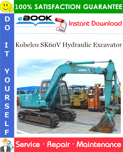 Kobelco SK60V Hydraulic Excavator Service Repair Manual