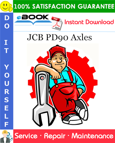 JCB PD90 Axles Service Repair Manual