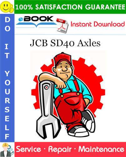 JCB SD40 Axles Service Repair Manual