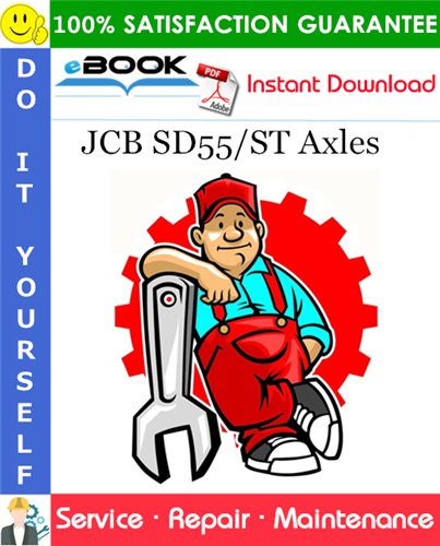 JCB SD55/ST Axles Service Repair Manual